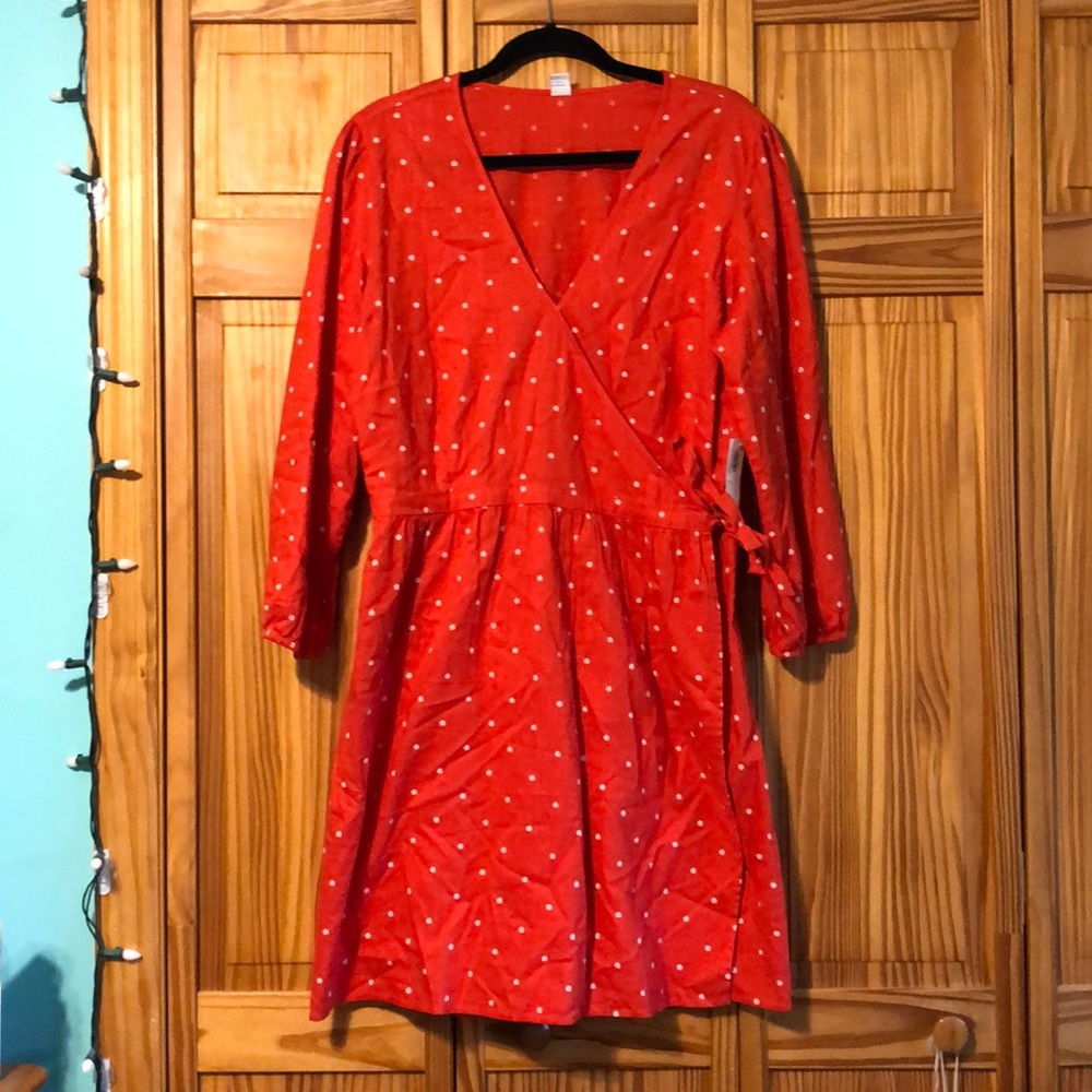 Red Flower Dress